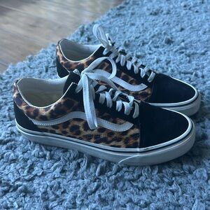 Vans Leopard Old Skool Skate shoe